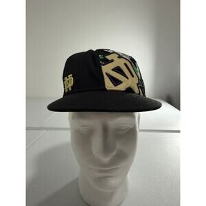 Notre Dame Y2K Style Fitted Hat Size 6 3/4
